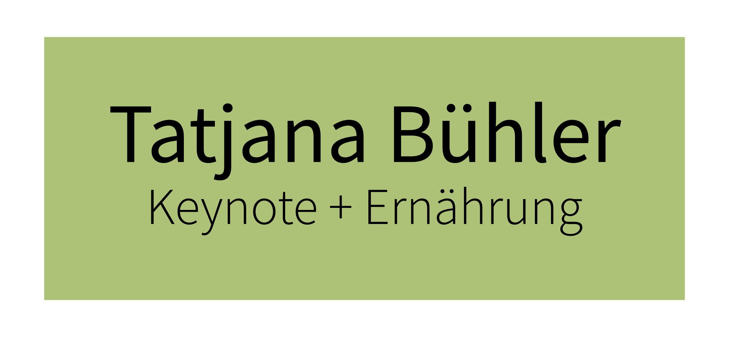 Tatjana Bühler